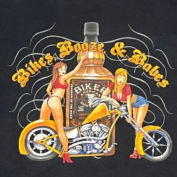 Vintage Daytona Beach Florida Bike Week 2006 Motorcycle Biker Sweatshirt - Picture 4 of 10